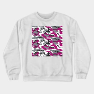 Delicious Lollipop Camo Pattern Camouflage Crewneck Sweatshirt